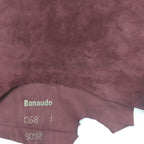 BONAUDO. Теля - велюр на бахтармі - бургунді 0,9
