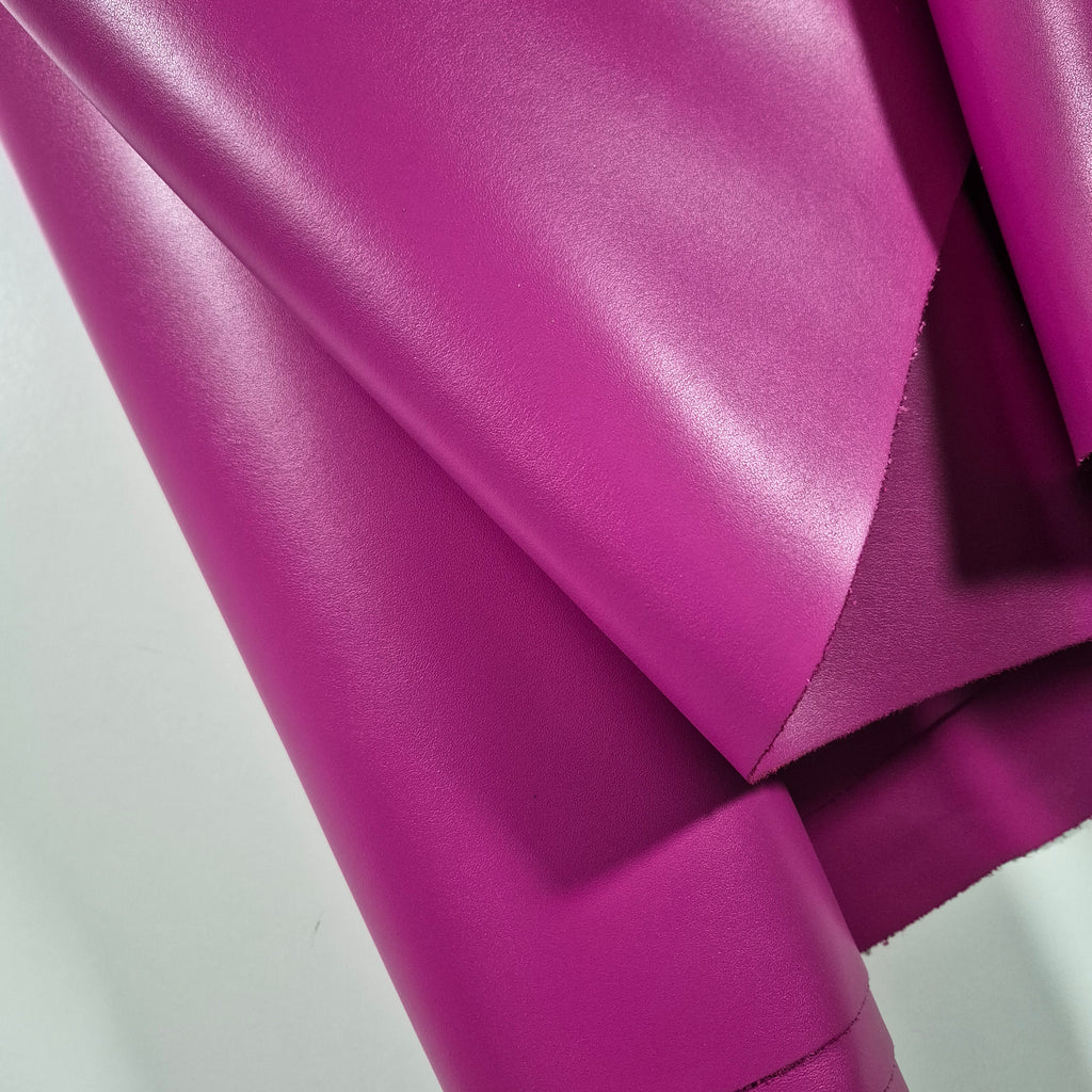 Combined-Tanned Leather. Color – Fuchsia 1.5 Panel 60x90 cm)
