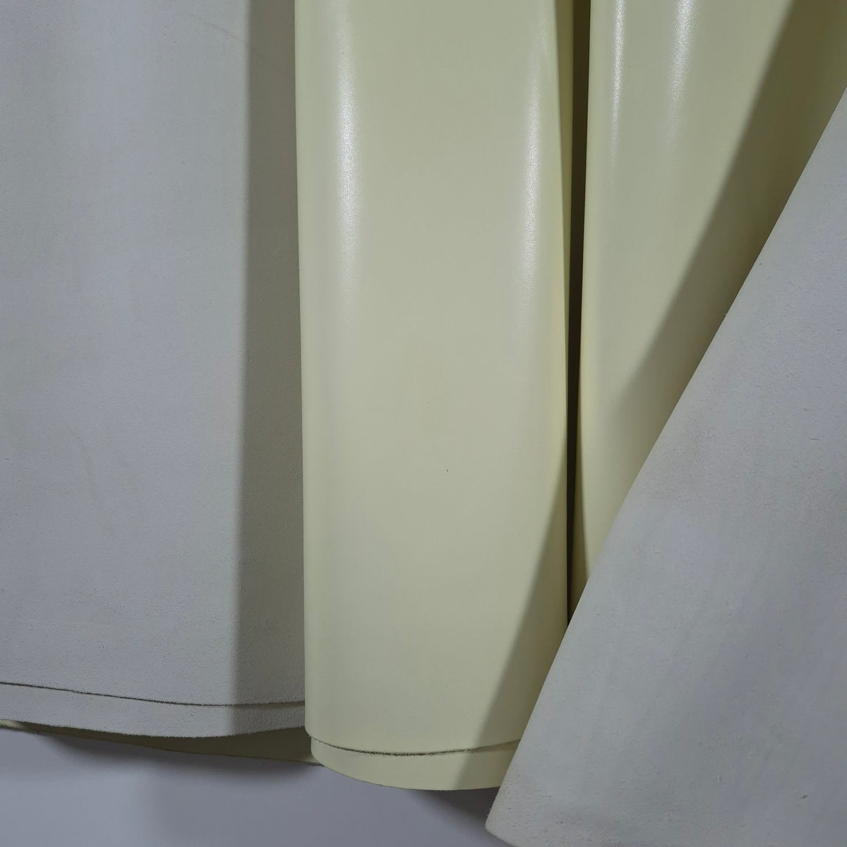 Combined-Tanned Leather. Color – Lemon Lt. 1.5 Panel 40x60 cm